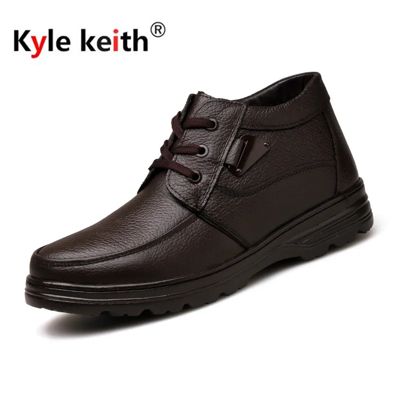 Kyle Keith New Arrive font b Men b font Boots Cotton font b Shoes b font