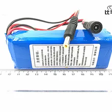 12 V 3000 mah литиевая батарея перезаряжаемая DC Батарея полимерная батарея для монитора мотор светодиодный свет открытый запасная батарея