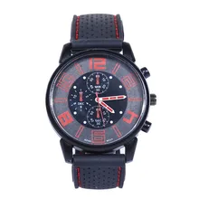 Men Watch Fashion Stainless Steel Sport Cool Quartz Hours Wrist Analog Watch Easy to read Comfortable Handsome High Qulity M1