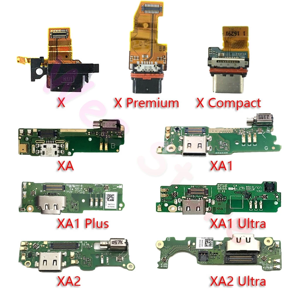 Usb зарядный порт зарядное устройство док-станция гибкий кабель для sony Xperia X XA XA1 XA2 XA3 1 2 3 Plus ультра компактный премиум