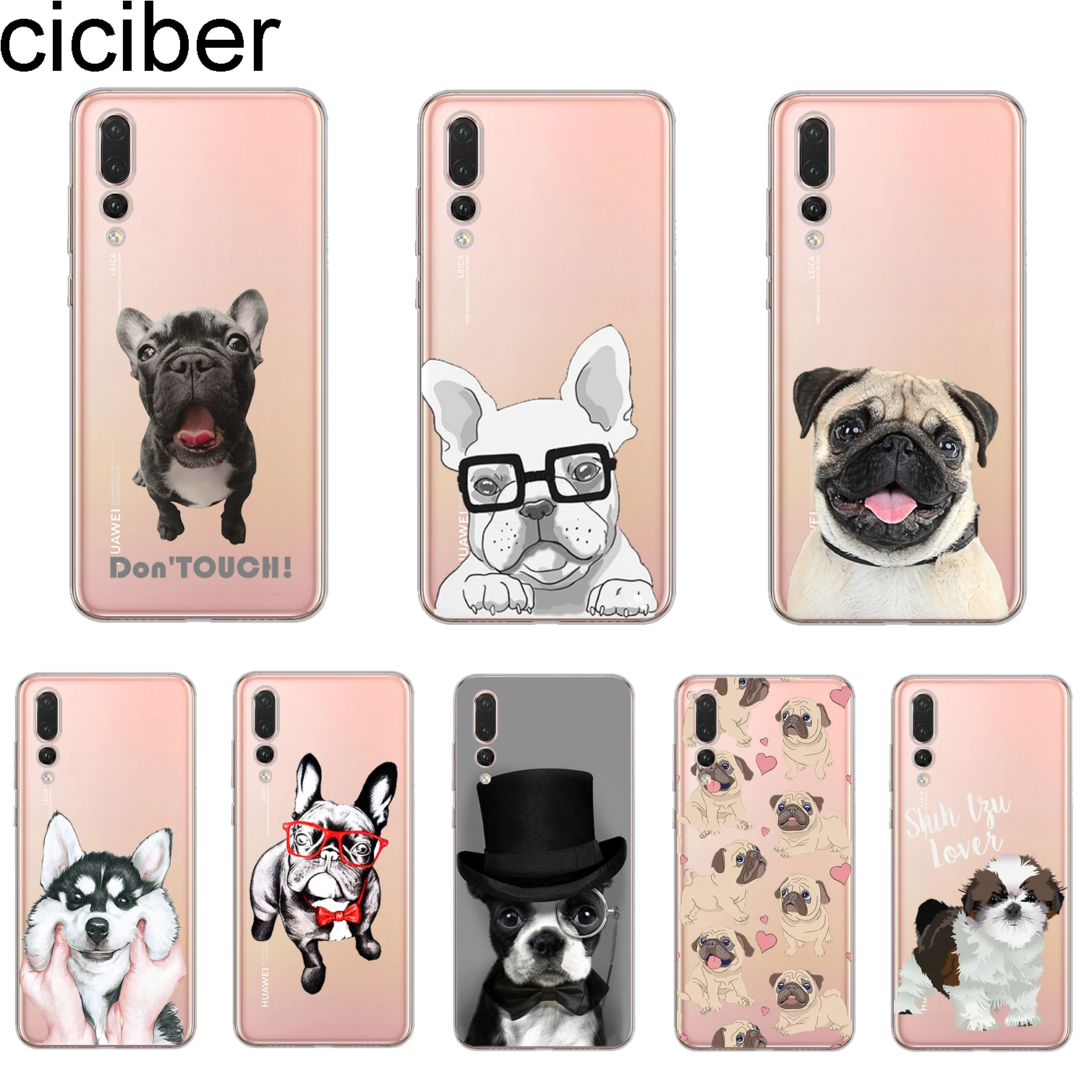 Чехол ciciber для Huawei P30 P20 P10 P9 P8 Lite Pro Plus 2017 P smart 2019 чехлы телефонов мягкий ТПУ чехол