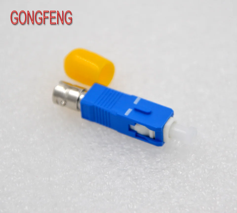 GONGFENG 10 шт. новый оптический волоконный соединитель одномодовый ST/ UPC К SC/UPC фланец