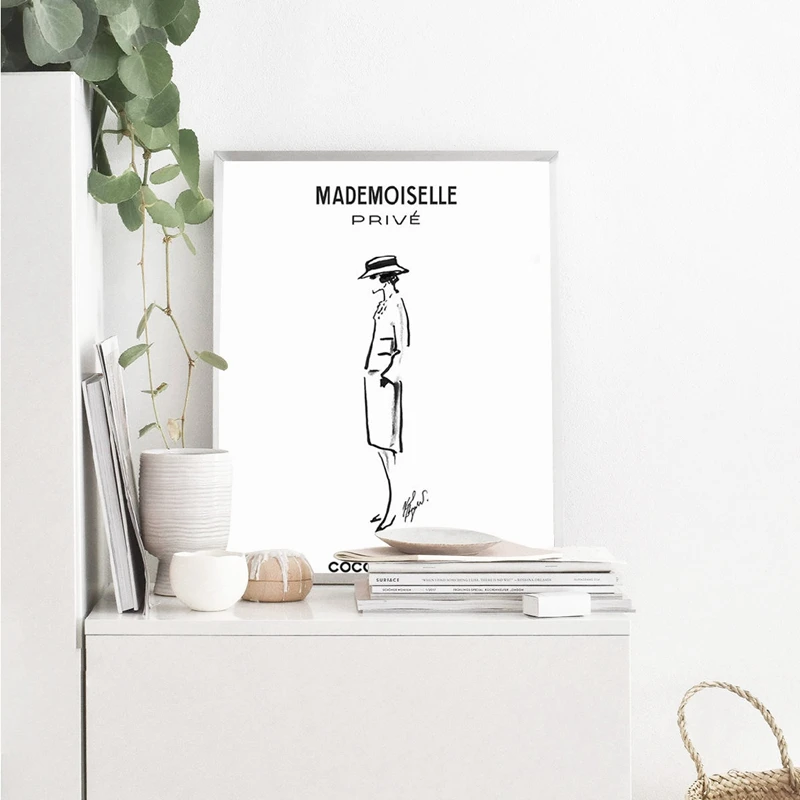Fashion Sketch Wall Art Print