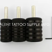 Новое поступление брендовые новые алюминиевые насадки для татуажа 3 шт./партия 35 мм черный с Аллен гаечный ключ для тату машины