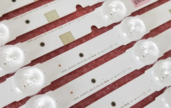 

10pcs (5pcs*7led+5pcs*9led) LED strip for 60"TV KQ601R3HA6K UE60JU6800 UE60JU6870 UA60JS7200 V5DR_600SCA_R0 V5DR_600SCB_R0