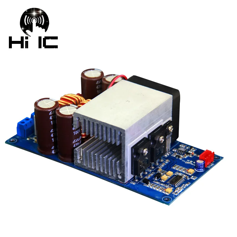 

Free Shipping IRFP4227 + IRS2092S HIFI Class D Fever 1000W Mono Stage Subwoofer Digital Audio Amplifier Board