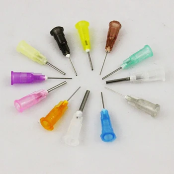 

10PCS Dispensing Bayonet Needles Tips for Liquid Dispenser Syringe 16GA, 18GA, 19GA,20GA, 21GA,22GA, 23GA, 24GA ,25GA,27GA Gauge