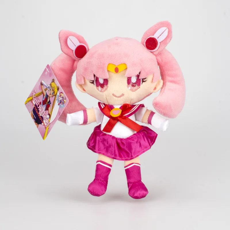 18 см аниме Сейлор Мун Tsukino Usagi Chibiusa плюшевые куклы игрушечные сумки брелок кукла