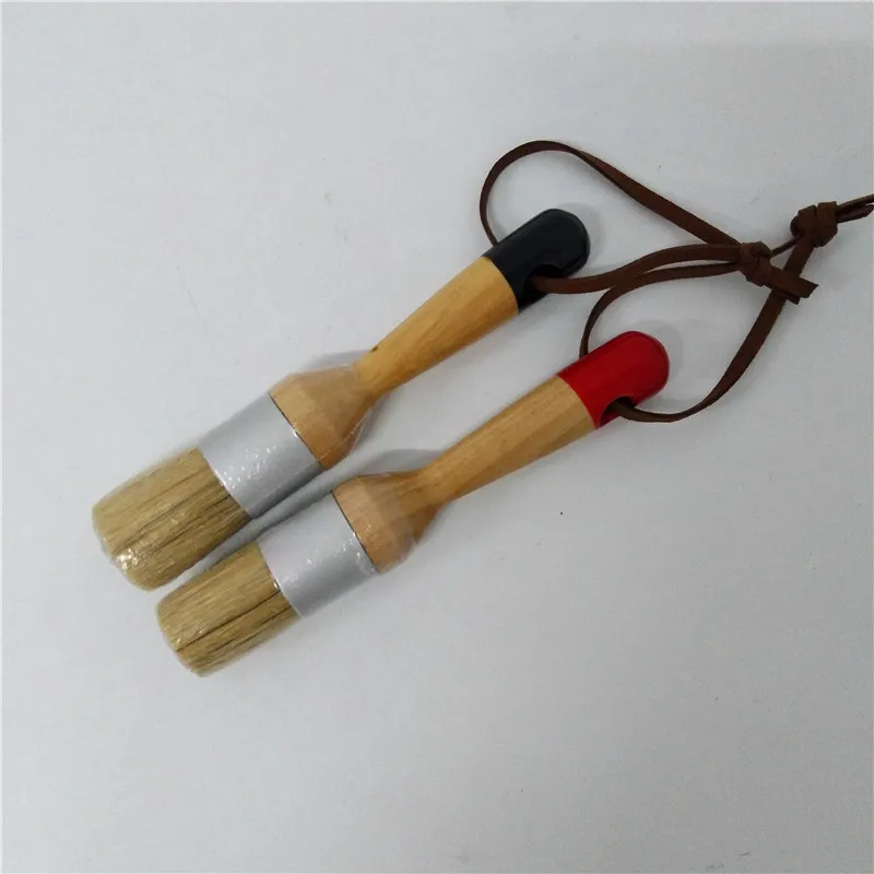 DIY 4 шт. набор ручных инструментов для очистки Мел Краска с острым носком щетина Мел масляная краска ing щетка для воска художественные принадлежности для художника