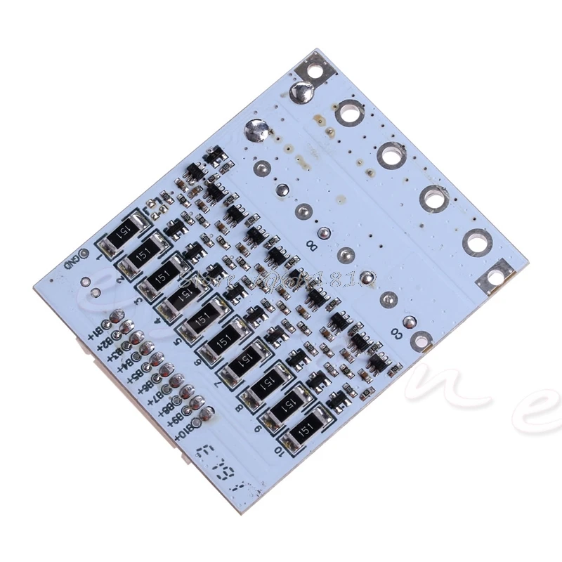 SIV 10S 36V литий ионная литиевая батарея 40A 18650 защита батареи BMS PCB плата баланс