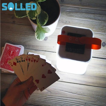 

SOLLED Foldable Inflatable Cube Solar Light Waterproof Outdoor Lantern Protable 3 Modes LED Lamp For Garden