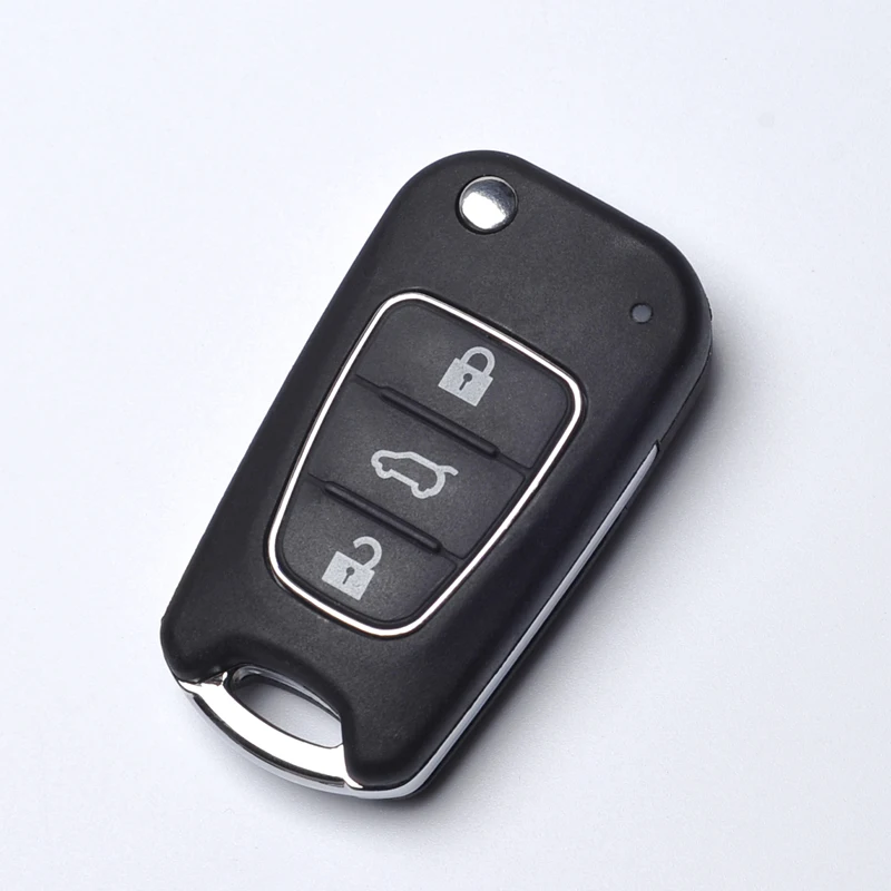 

Remote Flip Fold Key Case Cover For Hyundai i30 i35 Avante Solaris 3B Key Shell Replacement With Logo Free Shipping