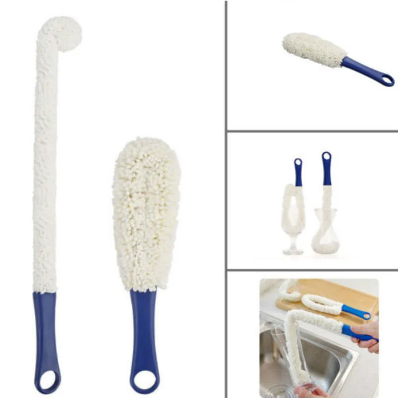 

Glassware Cleaning Brush Wine Carafe Decanter Bottle Cup Glass Crystal Brush