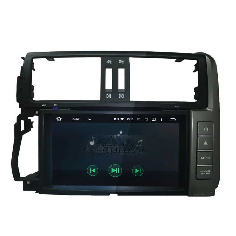 Cheap COIKA Octa Core Android 8.0/9.0 Car DVD Player For Toyota Land Cruiser Prado 2010-2013 Mirror Screen GPS Navi WIFI DVR AUX BT 4G 1