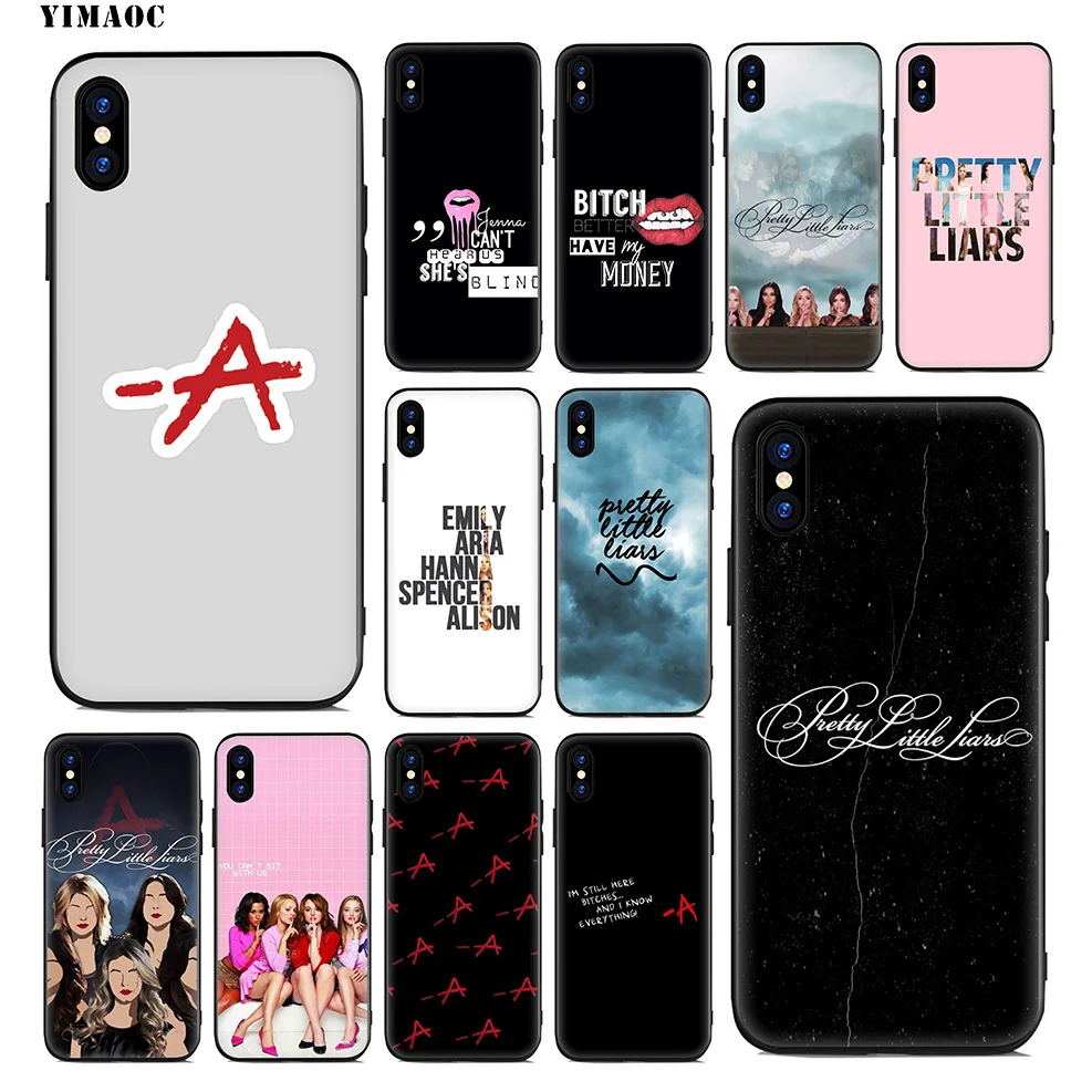 YIMAOC Pretty Little Liars Мягкий силиконовый чехол для iPhone 11 Pro Xr Xs Max X или 10 8 7 6 6S Plus 5 5S SE |