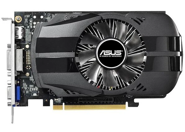 Asus GTX 750TI OC 2GB GTX750TI GTX 750 TI 750 2G D5 DDR5 128 Bit PC настольные видеокарты PCI Express 3,0 компьютерное видео 1050ti