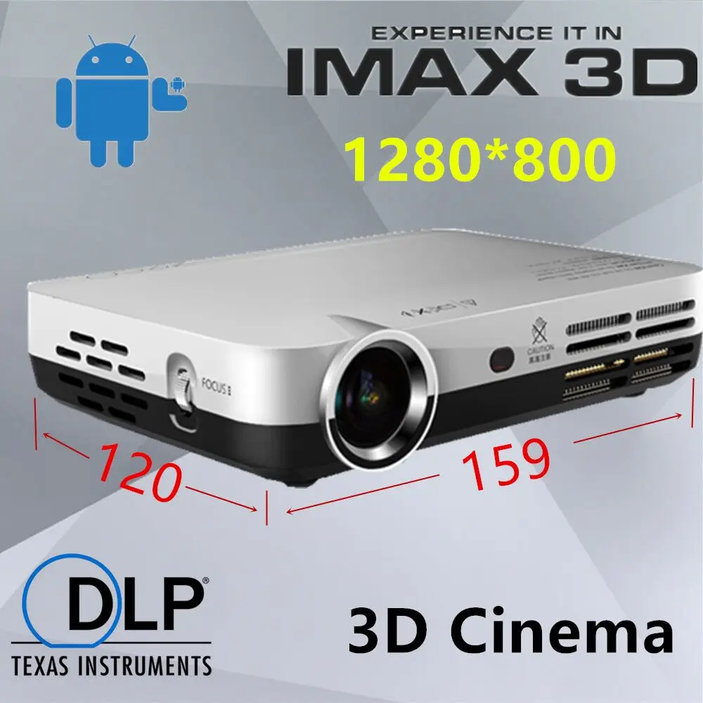 1080P Full HD Projector 3D Mini LED Projectors Home Video HDMI Beamer