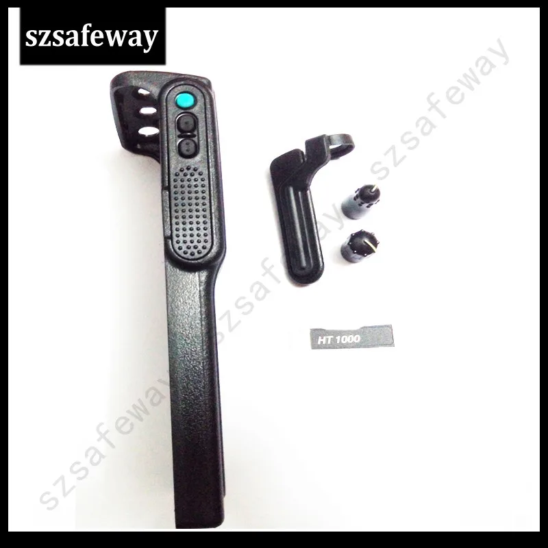 New Two way radio housing case cover with knobs and dust cover for Motorola HT1000 walkie 3