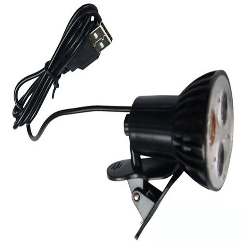 USB 3 LED Клип на стол настольная лампа для чтения ноутбука компьютера Спорт