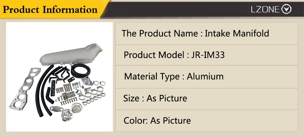 Lzone-температура лак из литого алюминия впускной коллектор для Toyota 93-98 Supra 2JZ 2jzgte двигателя впускные коллекторы JR-IM33SL