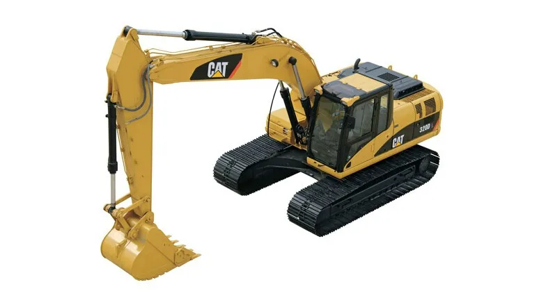 Редкая литая модель Norscot 1:50 Caterpillar Cat 320D L гидравлический экскаватор Инженерная