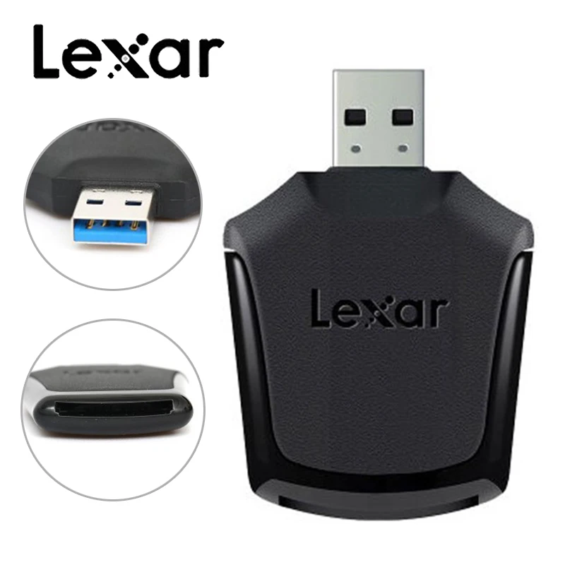 Lexar кард-ридер Профессиональный высокоскоростной USB память Micro SD TF XD SDHC SDXC Cfast адаптер флеш-накопитель