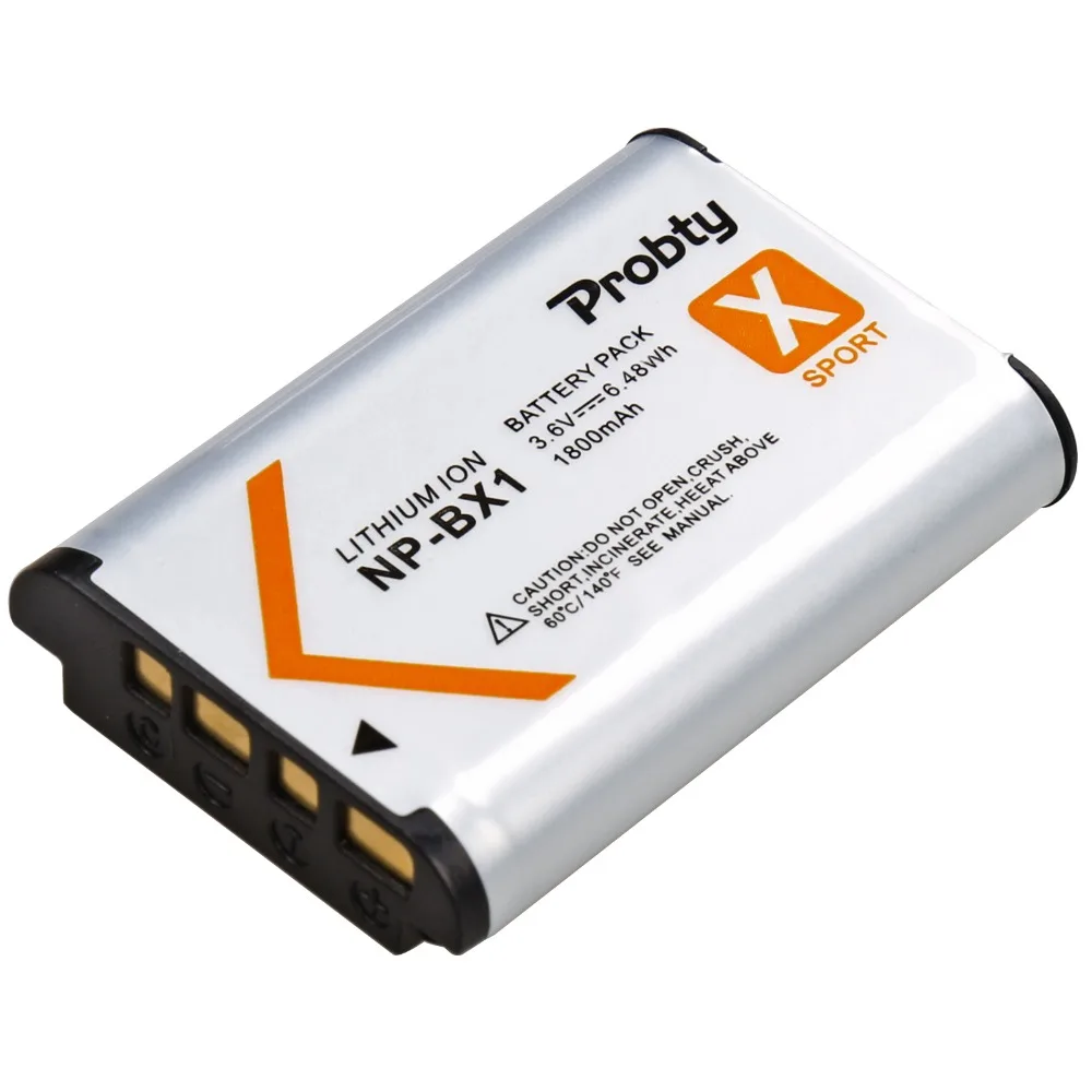 Для SONY NP-BX1 npbx1 np bx1 Аккумулятор для Sony FDR-X3000R RX100 M7 M6 AS300 HX400 HX60 WX350 AS300V ZV-1 (art.: 7ae974c43) - 7ae974c43