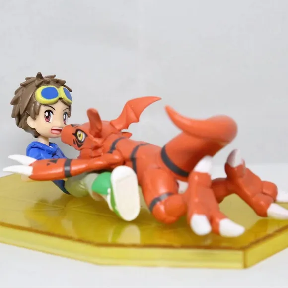 Аниме Digimon Приключения Мацуда Takato очень Guilmon Ver ПВХ фигурку Коллекционная модель игрушки куклы 13 см