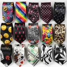 Модные вечерние галстуки с леопардовым узором мужские s Gravatas corbatas студенческие 5 см повседневные Галстуки с принтом для женщин и мужчин Krawatte