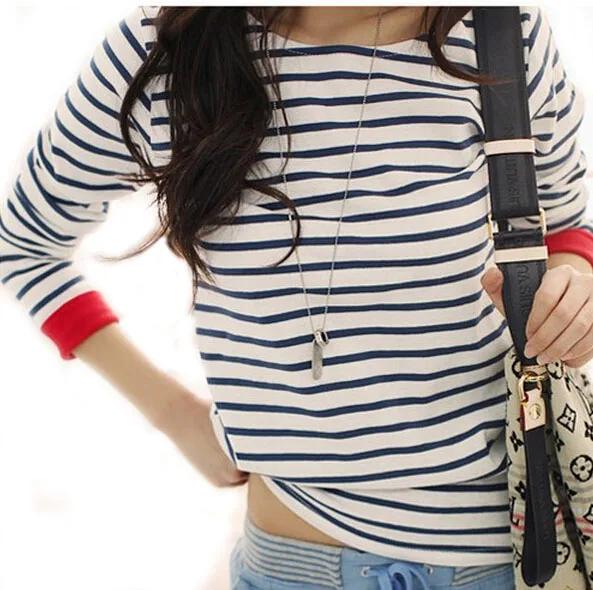 Windreama High Quality Fashion New Navy Style T Shirt
