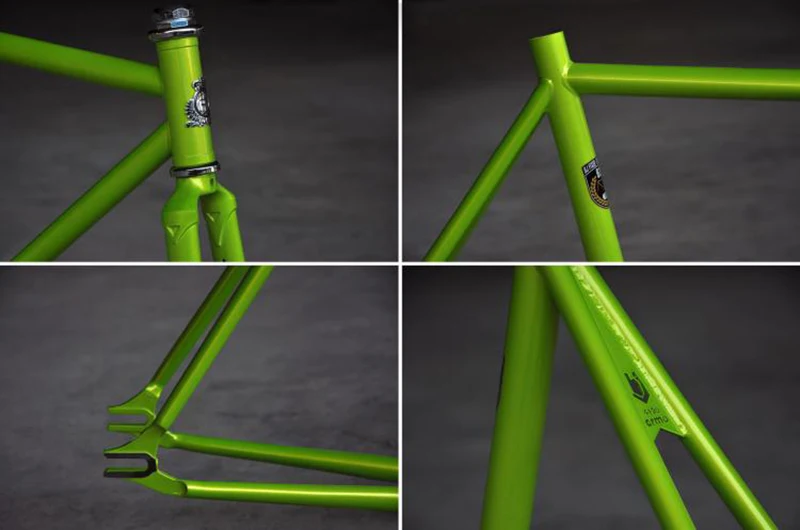 Excellent Chrome molybdenum steel frame 700C 50cm 52cm 54cm frame fixie bicyle road bike frame fixed Gear Bike frame 22