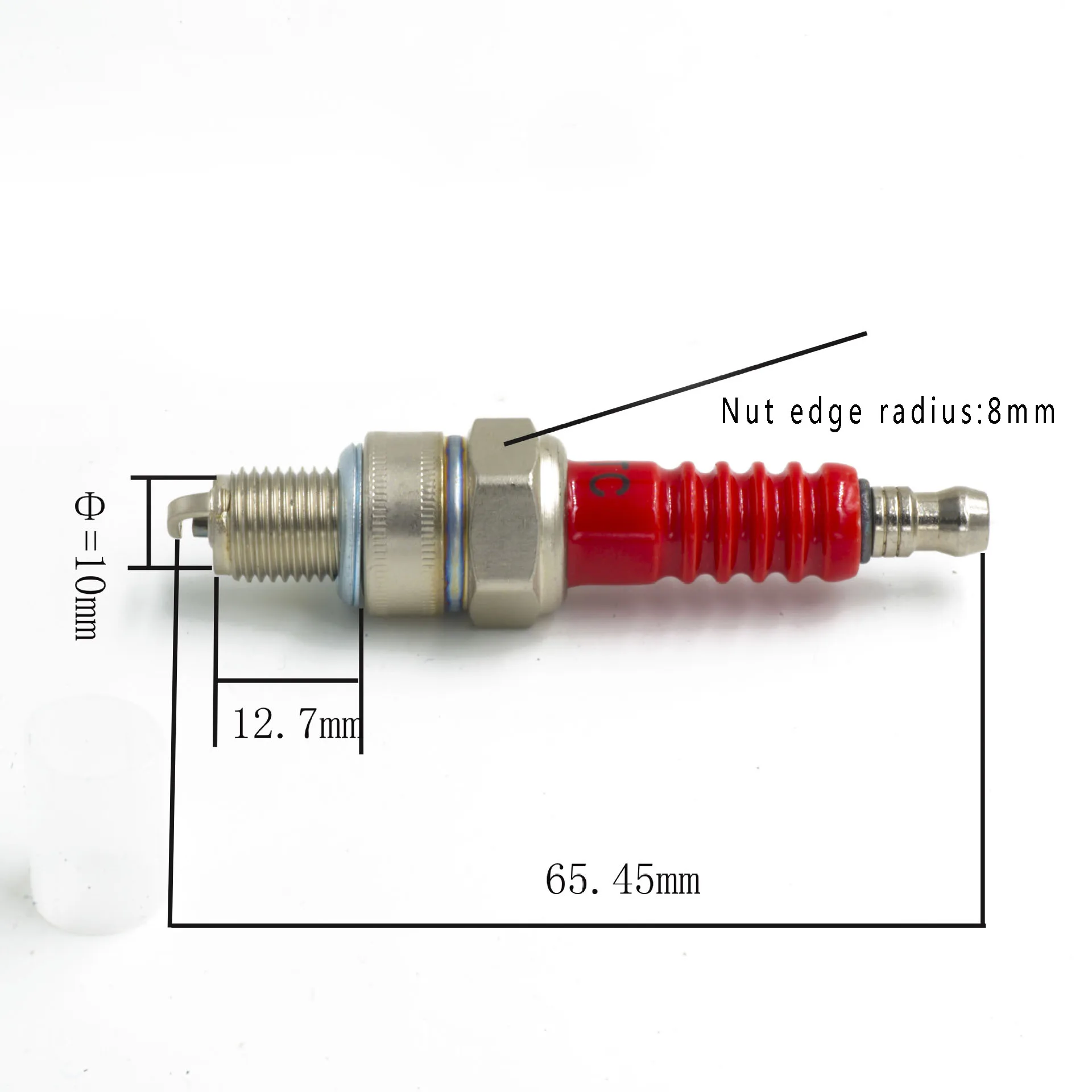 Свеча зажигания A7TC для 50 70cc 90cc 110cc 125cc 140cc 150cc 160cc питбайк квадроцикл мопед Багги скутер мотоцикл