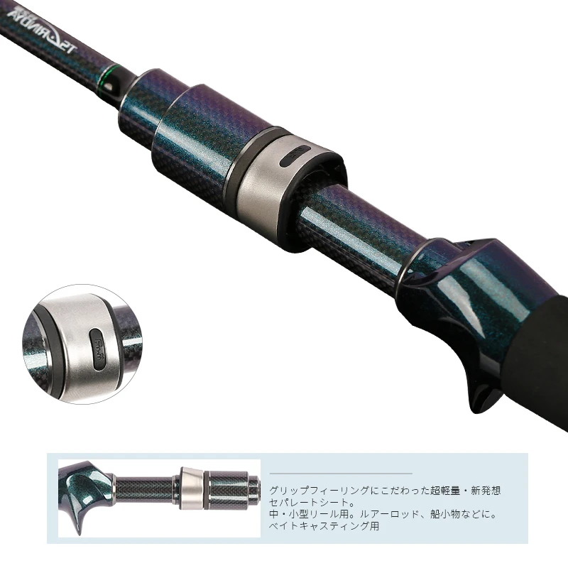 TSURINOYA ловкость 2,16 м Приманка Удочка UL/Fast/2 сек FUJI аксессуары приманка вес 1-5 г Pesca палка Снасть