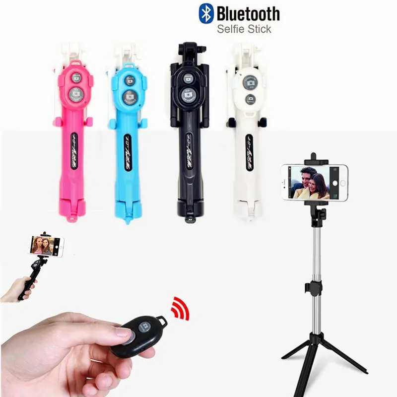 

Mobile Bluetooth Selfie Stick Tripod Stablizer For Huawei Xiaomi iPhone Samsung Android Smartphone Selfy Wireless Photo Gimbal