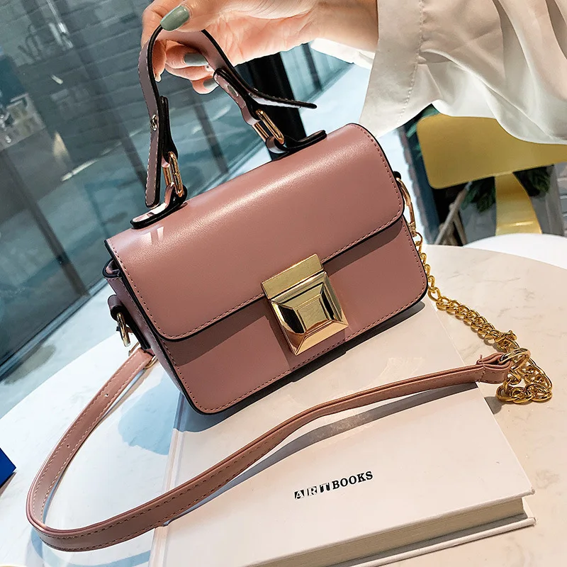 

Female Crossbody Bags For Women 2019 Quality Patent Leather Luxury Handbag Designer Sac Main Ladies Chain Shoulder Messenger Bag