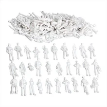 100 pces figuras 1: 75 modelos escalados treinar pessoas de construção para layout