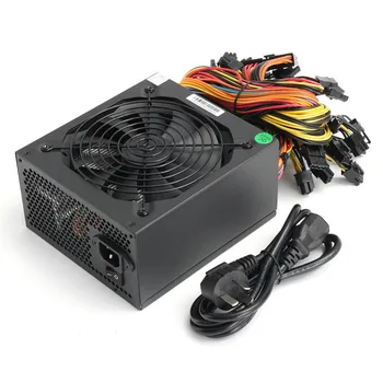

1600W for Bitcoin Mining Machine Modular Power Supply ATX Miner BTC Power Ethereum Power ETH Mining Graphics Well Tested