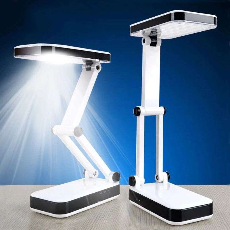 

1pc 24 LED Portable Bright Folding Lighting USB Reading Light LED Table Lamp Study Desk Lamp High Quality