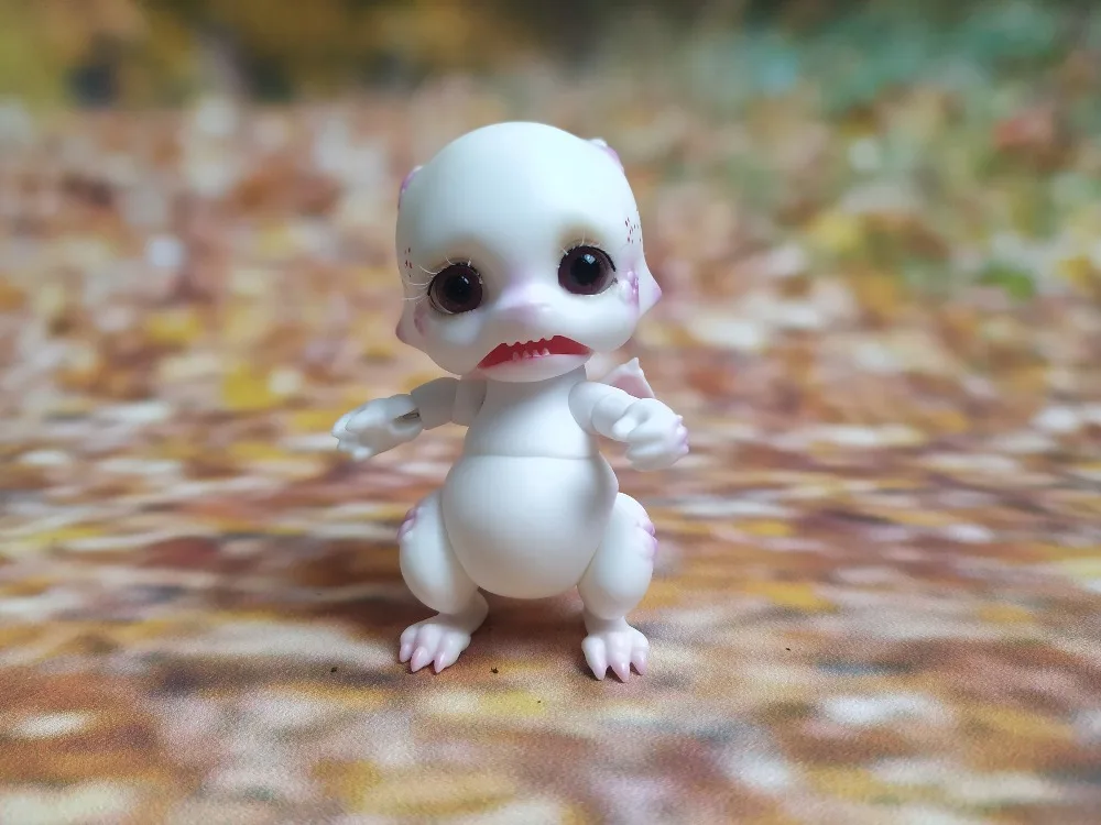 BJD Doll 1/8doll Purple Dragon Joint Doll Free Eyesin Dolls from Toys