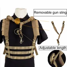 Открытый тактический нагрудный ремень легкий жилет без рукавов камуфляжные тренировочные костюмы Тактический разгрузочный жилет для страйкбола жилет