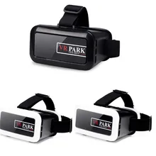 VR PARK 2 3D VR Folding Mini Virtual Reality Glasses for 4.5-5.5 inches screen iPhone 6S plus 7 Plus 6S Samung Huawei Wholesale