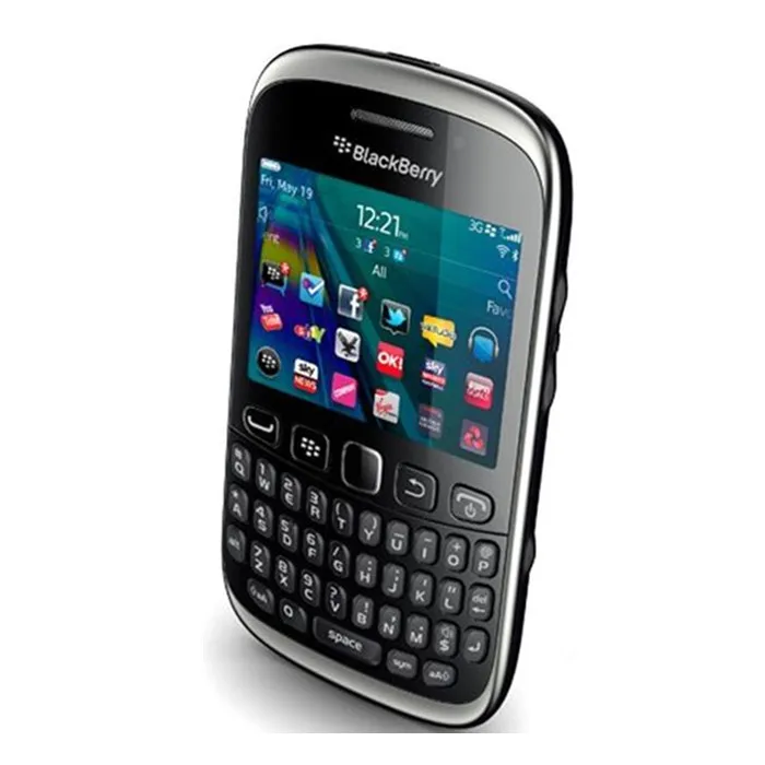 Разблокированный BlackBerry Curve 9320 gps wifi GSM 3g QWERTY клавиатура wifi 3.2MP отремонтированный мобильный телефон