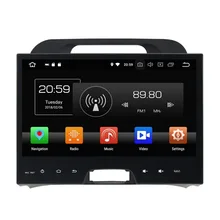 10.1″ 4GB RAM Android 8.0 Car Radio GPS Multimedia Head Unit for Kia Sportage 2010 2011 2012 Bluetooth WIFI USB DVR Mirror-link