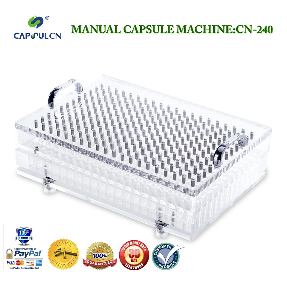 

size 2 capsule filler /capsule filling machine CN-240 with perfect precision, suitable for separated capsule size 2