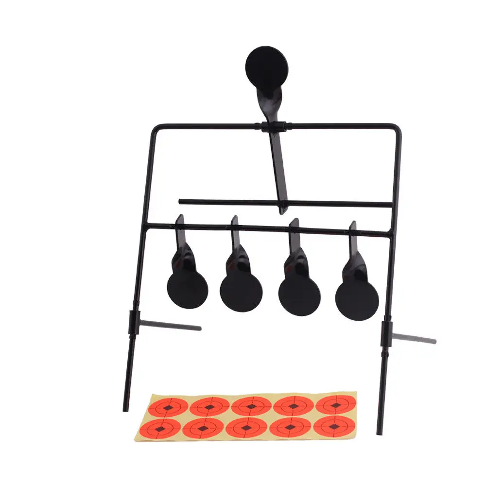 SPINA оптика Стрельба Цель 4 цели автоматический сброс вращающийся Открытый охотничий целевой набор для охотничьей винтовки страйкбол стрельба