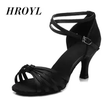 women’s girl’s lady’s Latin ballroom dance shoes satin/PU professional Salsa tango party dancing shoes training High Quality