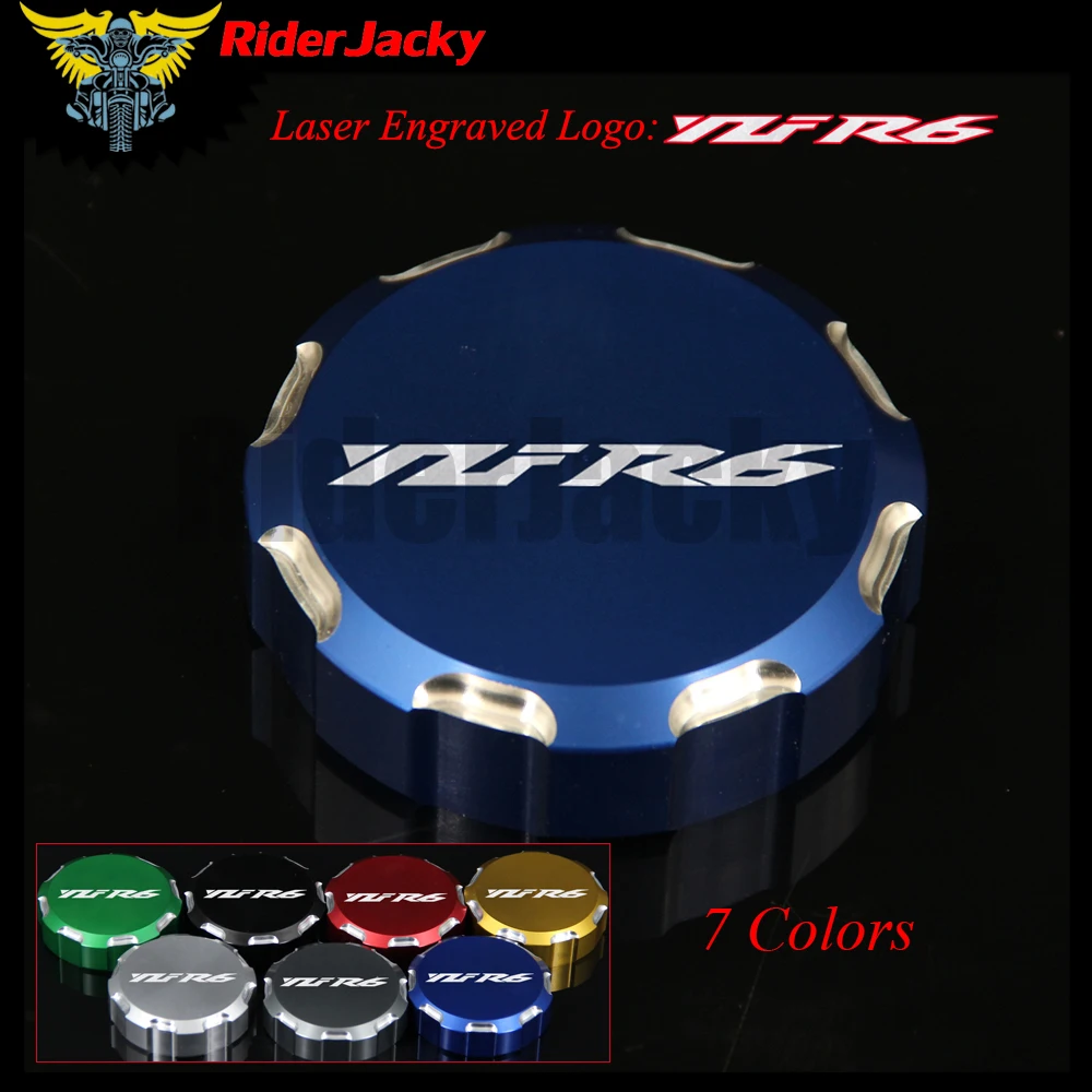 Крышка Резервуара переднего тормозного цилиндра для мотоцикла CNC Yamaha YZF R6 YZFR6 2005