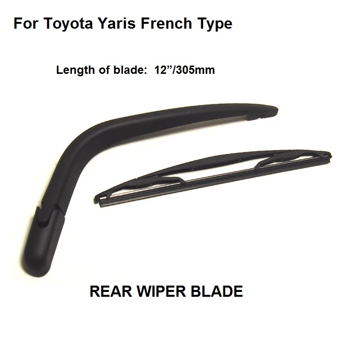 305mm For Toyota Yaris France Type Rear Wiper Arm with Blade Complete