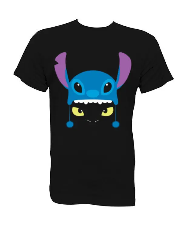 Camiseta t-shirt Stich Desdentado Como entrenar a tu Dragon Cara XS-S-M-L-XL | Мужская одежда