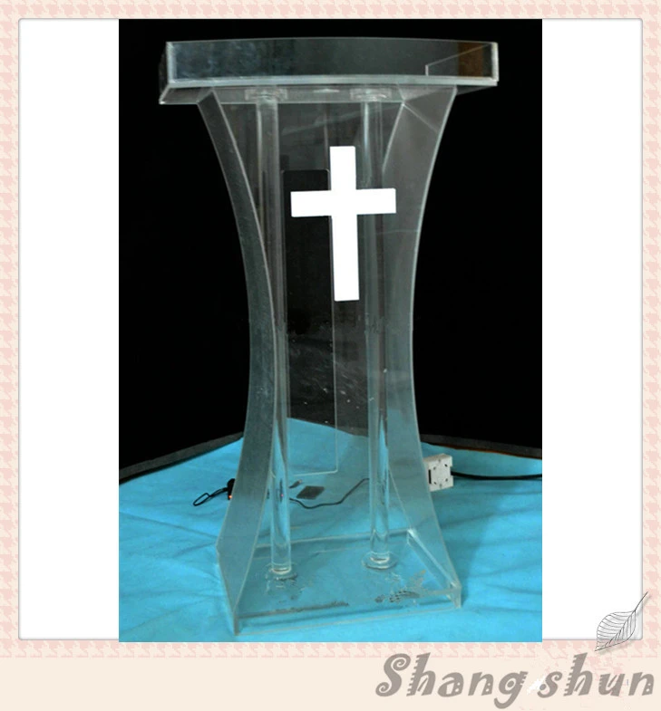 クリア現代安定したルーサイト書見台 教会説教壇 透明書見台 表彰台 演壇 Lectern Podium Podium Lecternlectern Pulpit Aliexpress